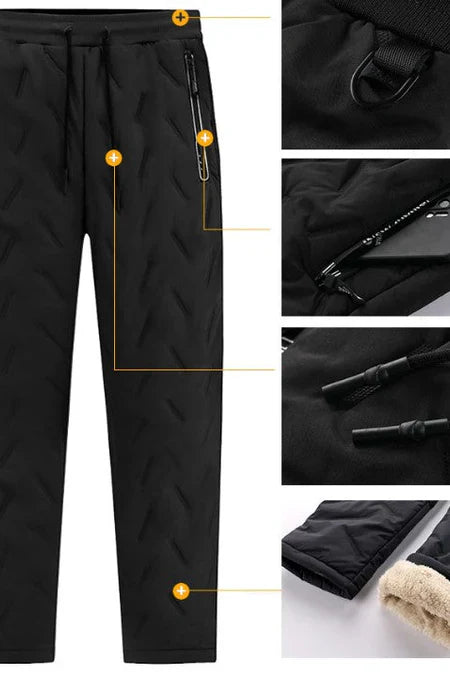 Anders -  unisex trousers with fleece