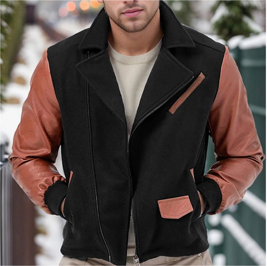 Jack |  Leather Men's Winter Coat