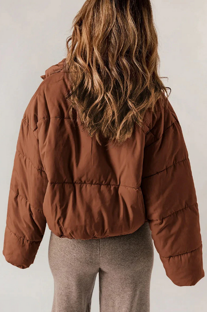 Lia - modern puffer jacket made from high-quality material
