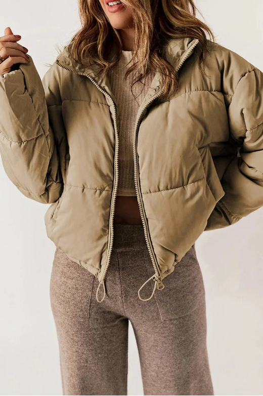 Lia - modern puffer jacket made from high-quality material