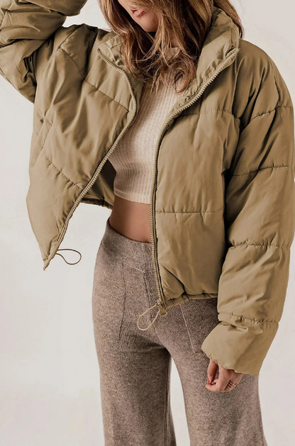 Lia - modern puffer jacket made from high-quality material