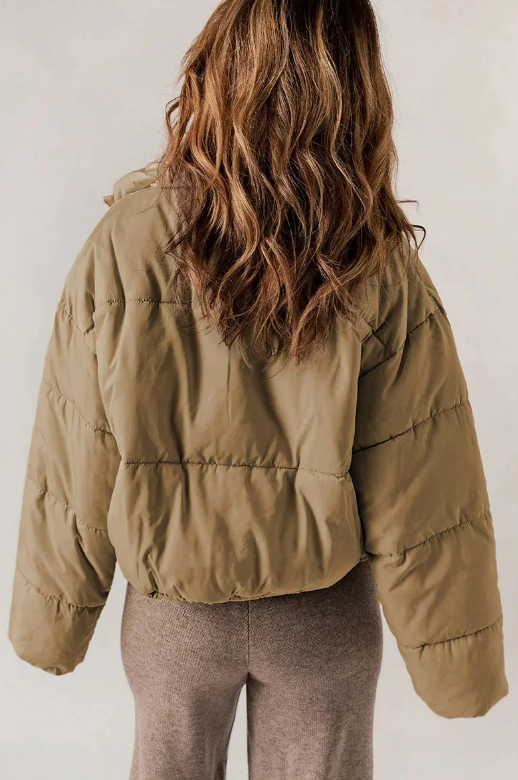 Lia - modern puffer jacket made from high-quality material