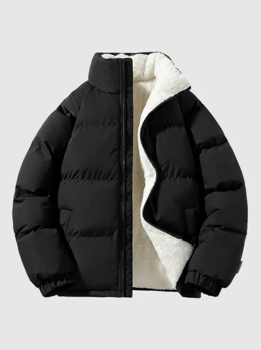 Johan - fleece-lined puffer jacket