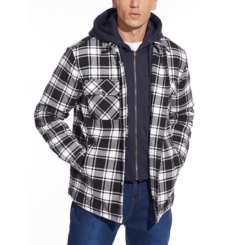 The Griffin Hooded Winter Flannel - Multiple Colors