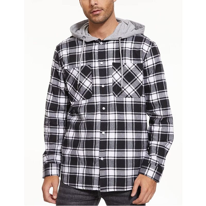 The Beckett Hooded Winter Flannel - Multiple Colors