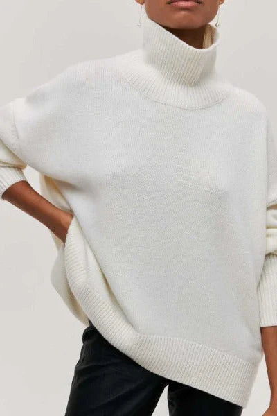 Bodil - turtleneck sweater - warm and comfortable