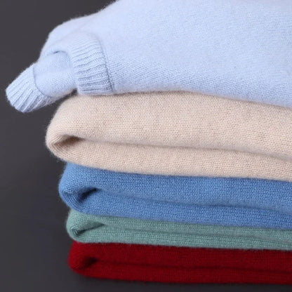 Jakob men's cashmere sweater, classic style