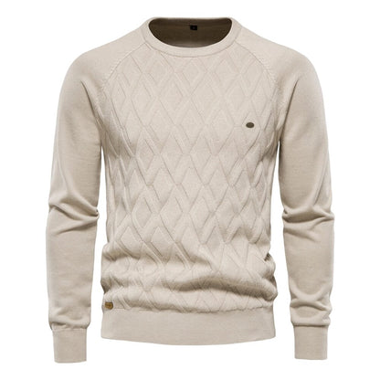 The Jasper Slim Fit Knitted Pullover Sweaters - Multiple Colors