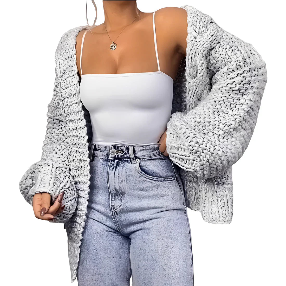 Khloe plush oversized sweater – women