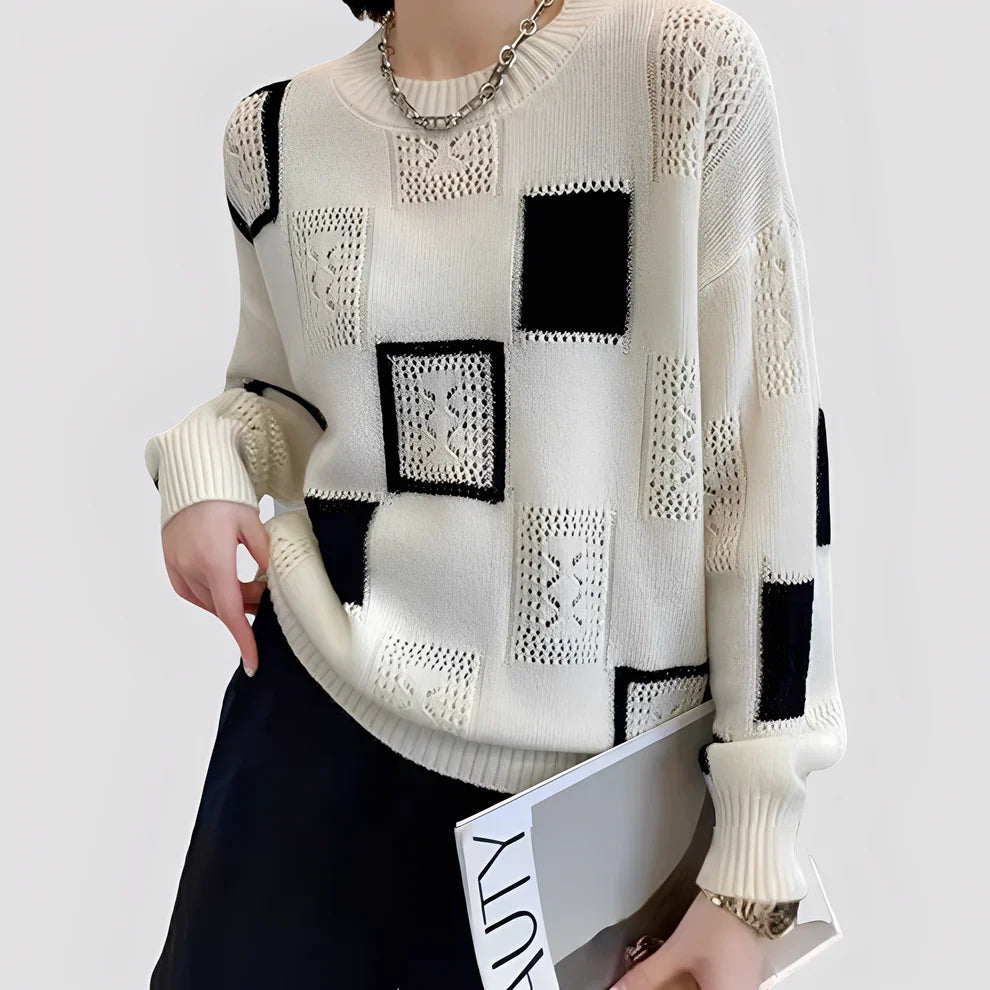 Christal fashionable comfortable sweater – women