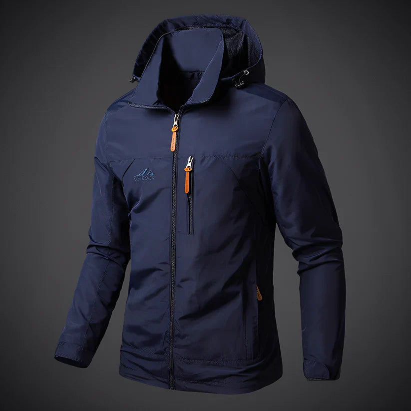 Finnegan casual outdoor jacket with hood – men