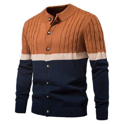 The Archie Slim Fit Knitted Cardigan - Multiple Colors