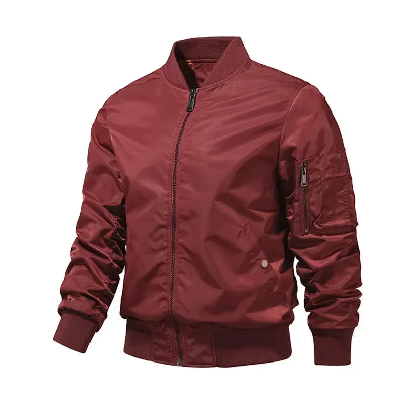 Luca | Men's Vintage Waterproof Bomber Jacket