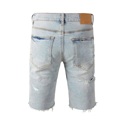 The Ryder Distressed Denim Shorts