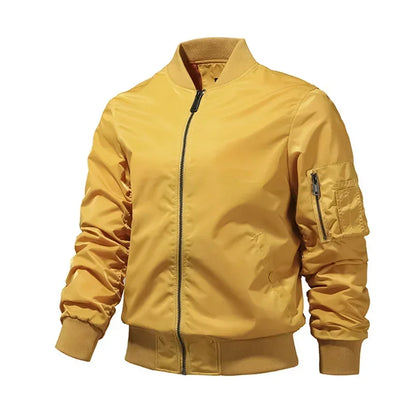 Luca | Men's Vintage Waterproof Bomber Jacket