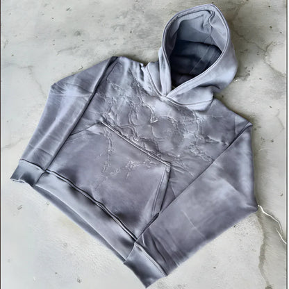 Men’s printed zip-up hooded jacket – men