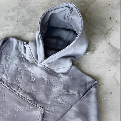 Men’s printed zip-up hooded jacket – men