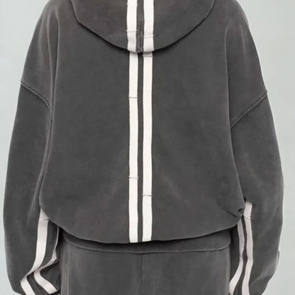 Men’s printed zip-up hooded jacket – men