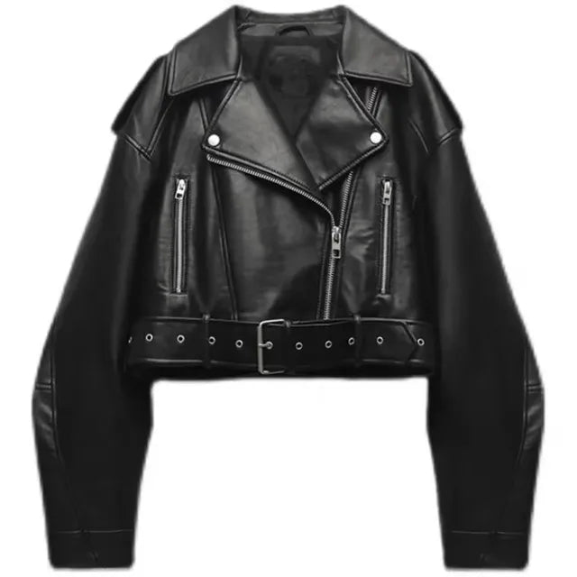 Lola - modern short biker jacket