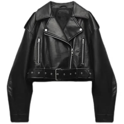Lola - modern short biker jacket