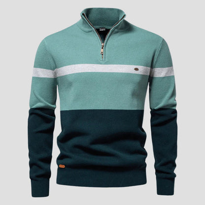 Men's cotton sweater, classic and comfortable