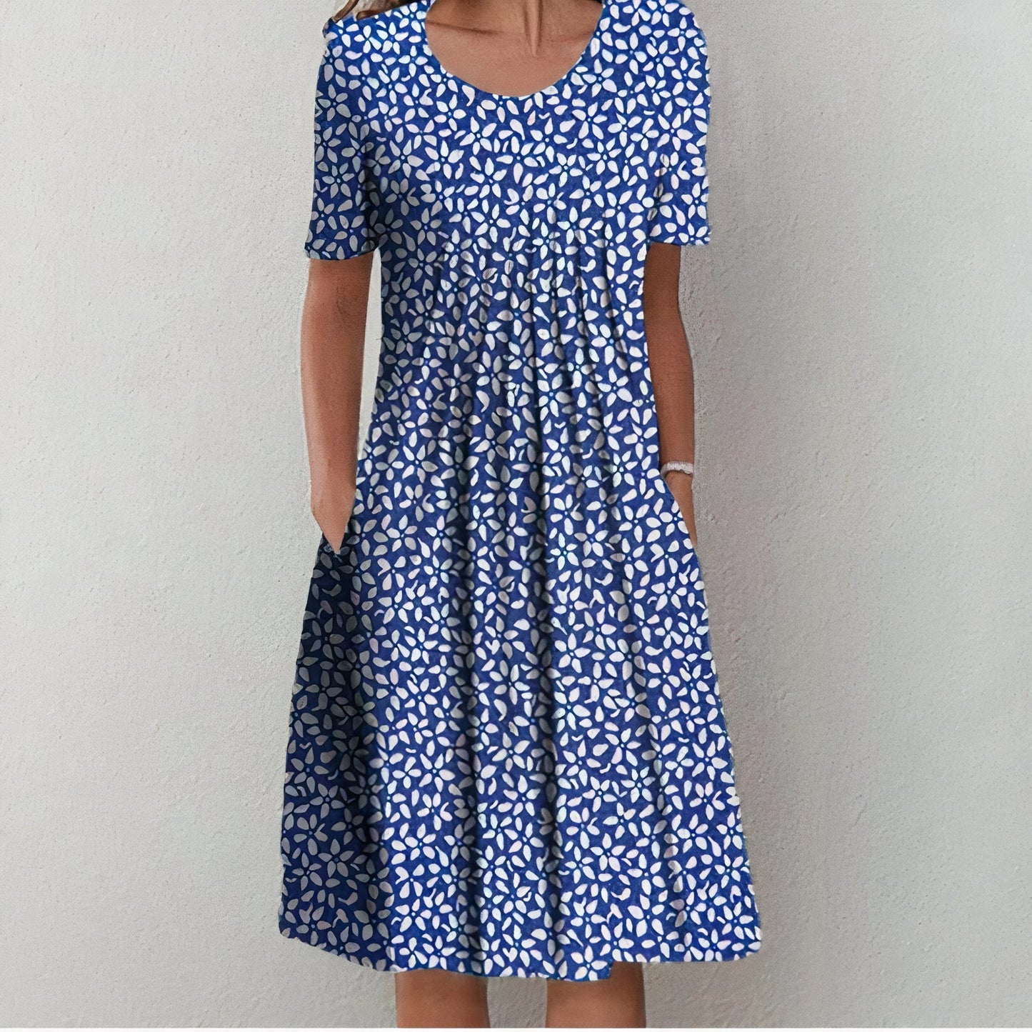 Elegant cotton dress - Ulla