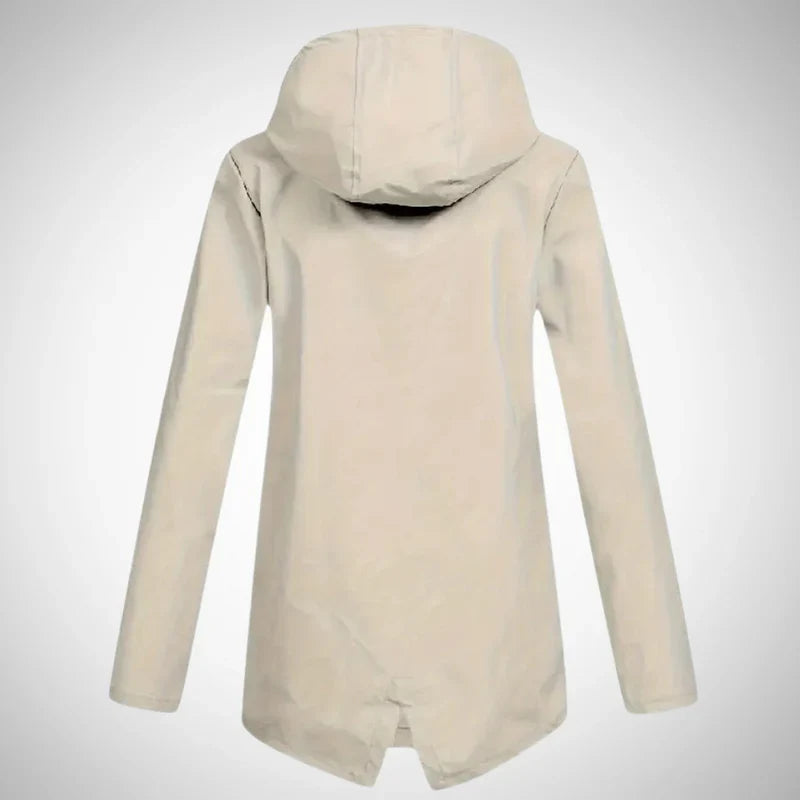Lucy fleece-lined raincoat for women