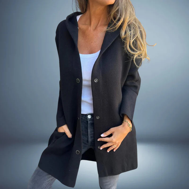 Jasmine casual hooded jacket for women