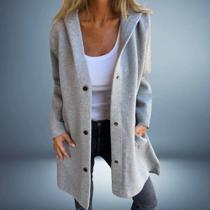 Jasmine casual hooded jacket for women