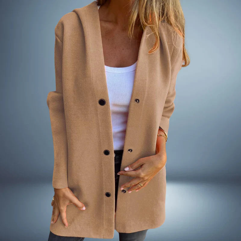 Jasmine casual hooded jacket for women