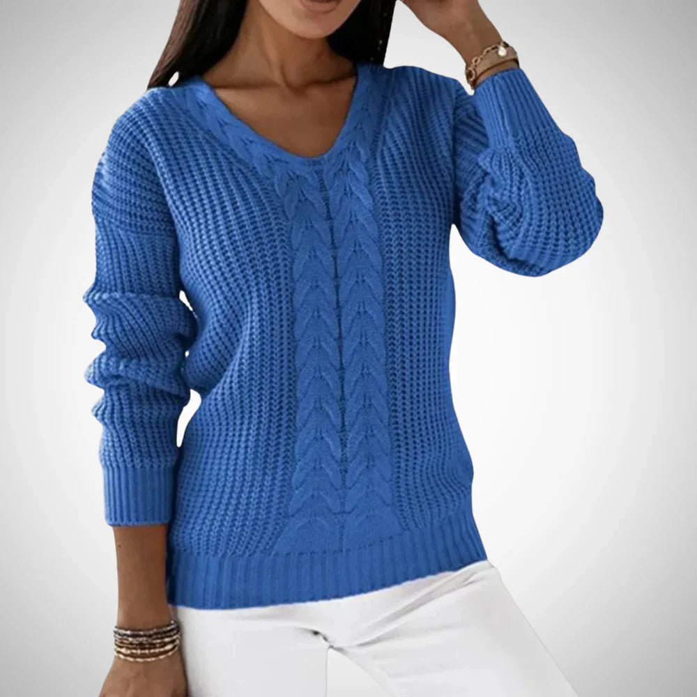 Adriana v-neck pullover for women