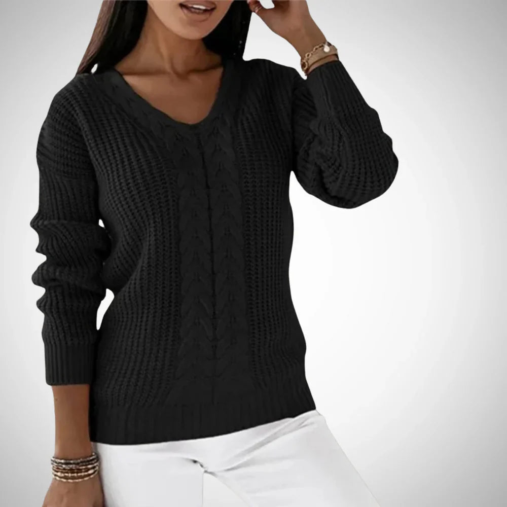 Adriana v-neck pullover for women