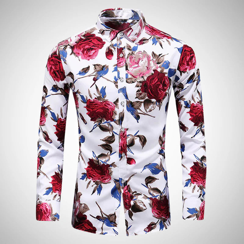 Adrian floral shirt – men