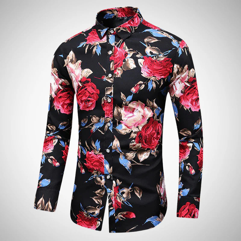 Adrian floral shirt – men
