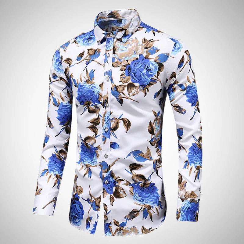 Adrian floral shirt – men
