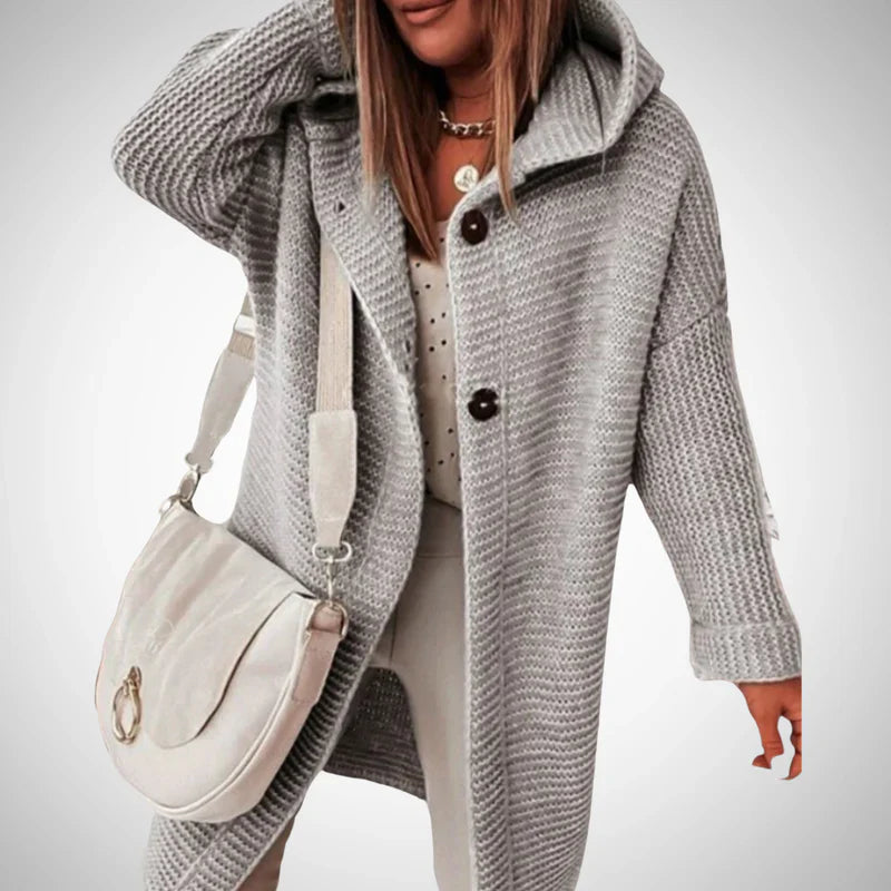 Marife knitted hoodie – women