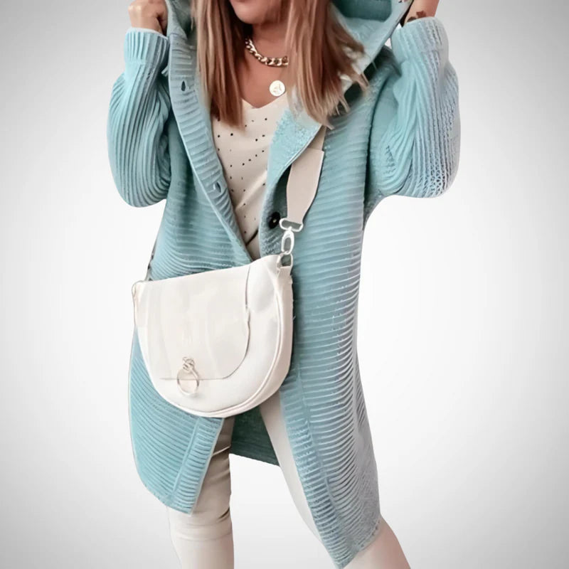 Marife knitted hoodie – women