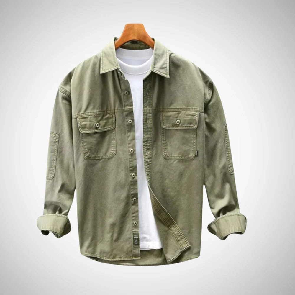 Junnie cotton long sleeve shirt for men
