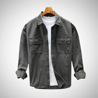 Junnie cotton long sleeve shirt for men