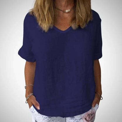 Chloe casual cotton top – women