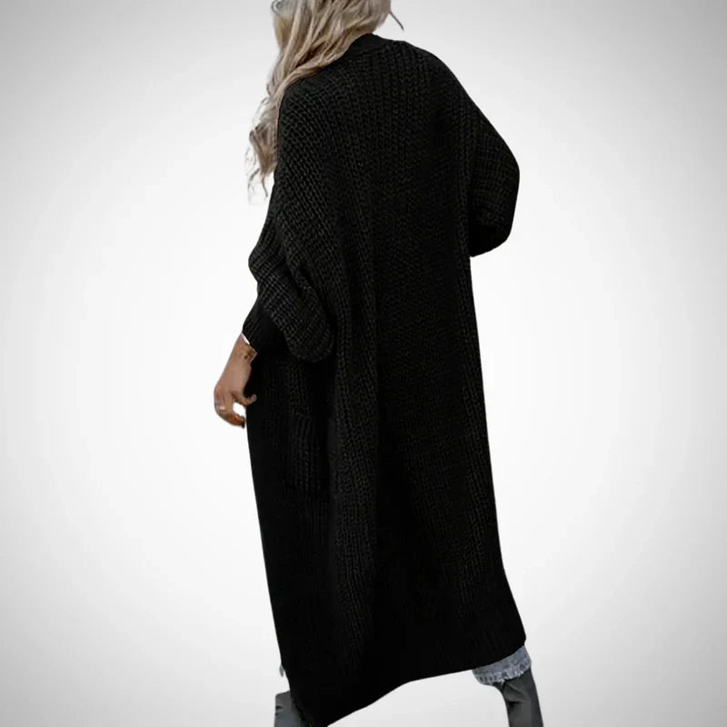 Erlinda long cozy cardigan for women