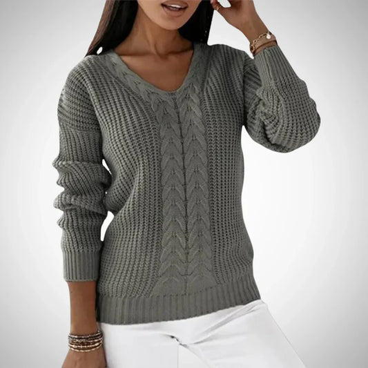 Adriana v-neck pullover for women