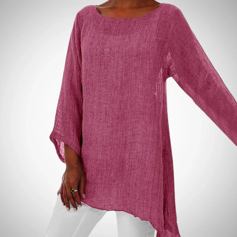 Octavia long-sleeved blouse for women