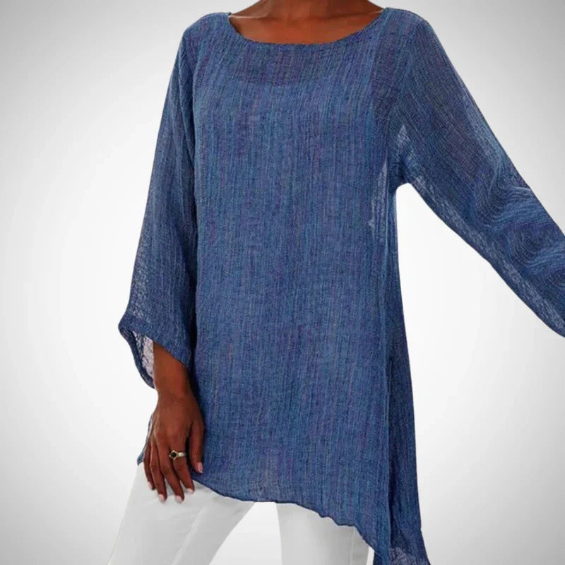 Octavia long-sleeved blouse for women