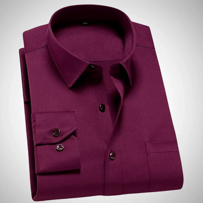 Elias long sleeve shirt casual – men