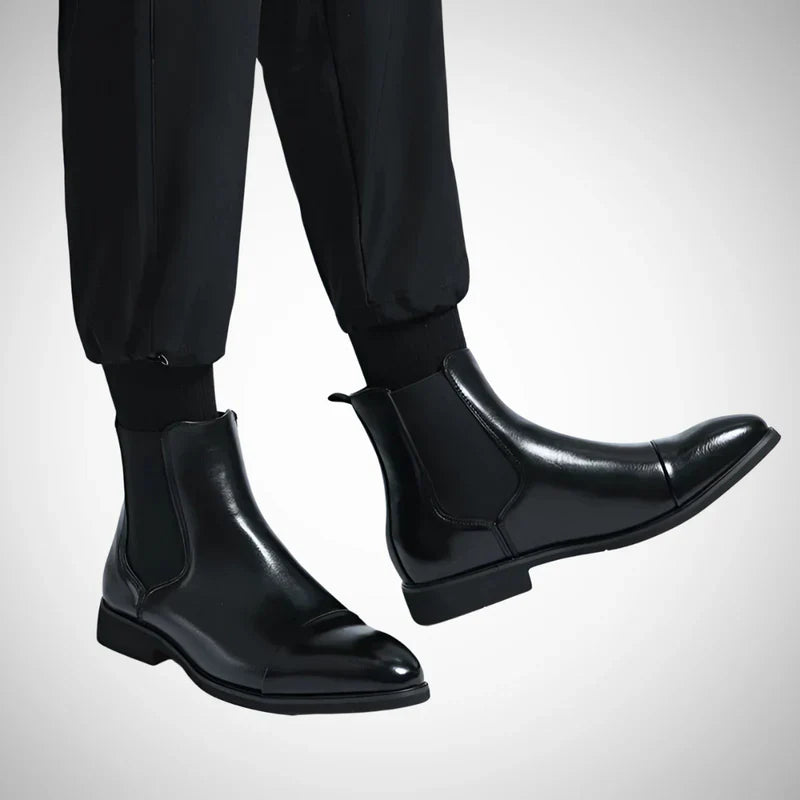 Myco leather chelsea boots – men