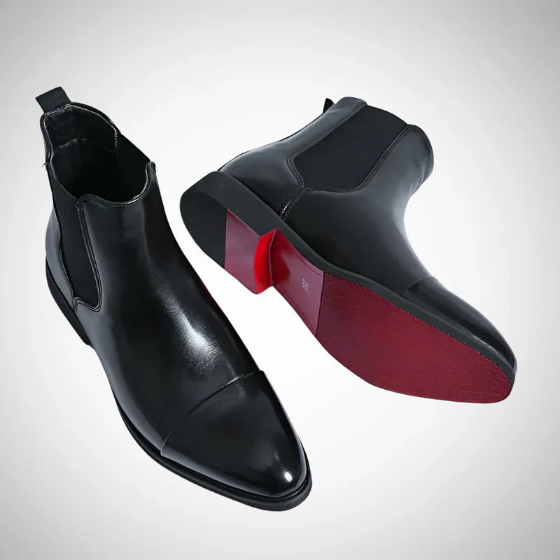 Myco leather chelsea boots – men