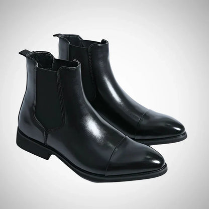Myco leather chelsea boots – men