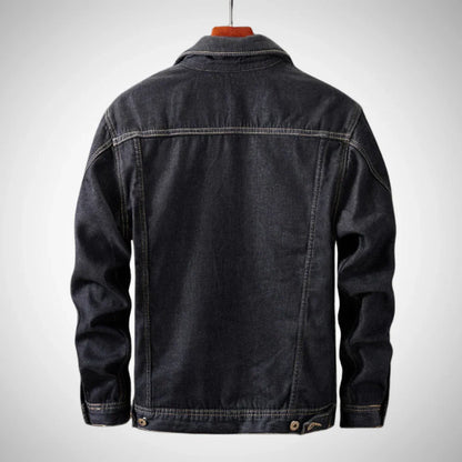 Alex cowboy fleece denim jacket – men