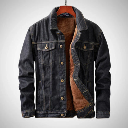 Alex cowboy fleece denim jacket – men